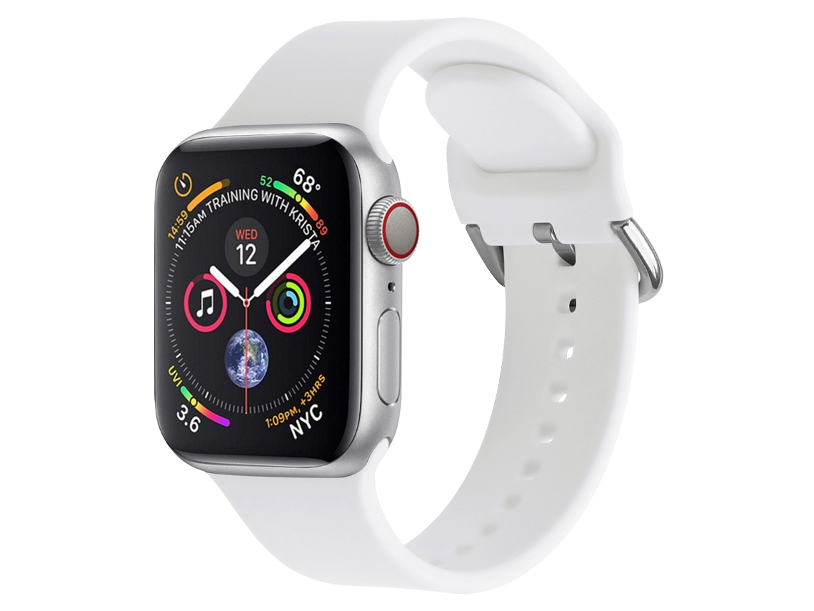 Bracelete INF para Relógio Apple Watch 1-7 (38/40/41 mm - Branco